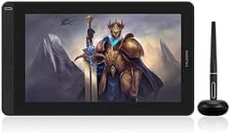 MESA DIGITALIZADORA HUION KAMVAS GS1331 Android com ± 60 graus de reconhecimento de inclinação natural, (COSMO BLACK)