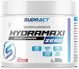 Hydramaxi Isotônico em Pó - 150g Morango - Sudract Nutrition