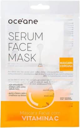 Océane Máscara Facial com Vitamina C - Serum Face Mask 20ml