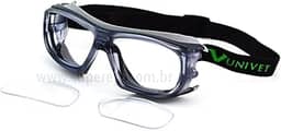 Armação Óculos Proteção Esportivo Para Lentes De Grau Univet 5x9e Ciclismo Corrida Futebol Paraquedismo Aventuras
