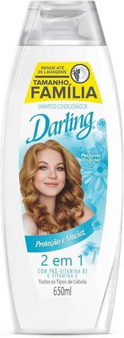 Darling Shampoo 2X1 650Ml Cor: Branco