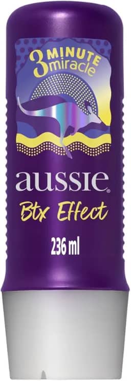 Tratamento Aussie Botox Effect 3 Minute Miracle Óleo De Macadâmia Australiano e Damasco 236ml, Aussie