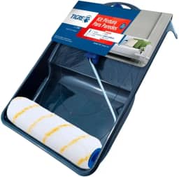 Kit Pintura Para Paredes, Pinceis Tigre, Anti Respingo, 3 Peças