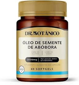 OLEO DE SEMENTE DE ABOBORA 2.000MG 60 SOFTGELS DR. BOTANICO