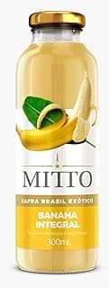 Mitto Suco 300Ml Banana Integral Vidro