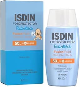 ISDIN Protetor Solar Infantil Fusion Fluid Mineral Baby FPS 50-50ml