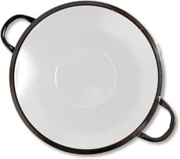 Tacho Esmaltado N16 Para Frituras - Alumínio Esmaltado 6 Litros, para Restaurantes e Lanchonetes, 21cm de Altura