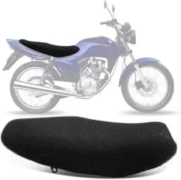 Capa Protetora Banco De Moto Térmica Impermeável Preta Nylon