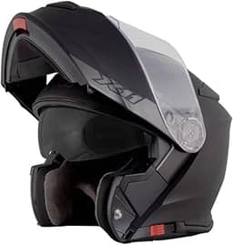 Capacete Moto X11 Turner Solides Articulado Viseira Interna Fumê
