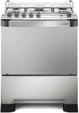 Fogão Mueller 5 bocas Decorato Inox