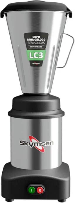 Liquidificador Industrial Em Inox Baixa Rotação 3,6L LC3 127v Skymsen