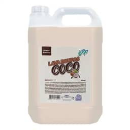 Lava Roupas de Coco, Sabão Líquido para Roupas, Elimina Manchas, É Top, 5 Litros
