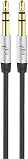 ELG, P3520HD, Cabo Estéreo Auxiliar de Áudio 2m, Conector P2 X P2, Conectores de 3.5mm Banhados a Ouro, Alta Definição Sonora, Cabo Emborrachado Flexível, Preto