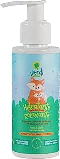 Loção Hidratante Relaxante Corpo Rosto Vegano Ingredientes Naturais Bebê Infantil Verdi Natural