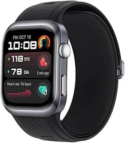 Smartwatch, HUAWEI Watch D2, Monitoramento da Pressão Arterial, Design Leve e Fino, Gerenciamento Completo de Saúde, Compatível com iOS e Android, Sistema GPS integrado, Preto