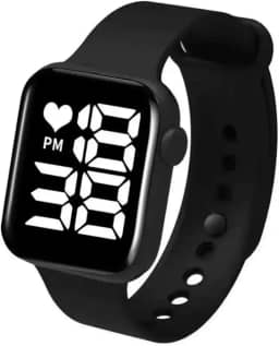 Relógio de Pulso Led Digital Eletrônico Casual Numeros Grande Prova D'Agua Resistênte