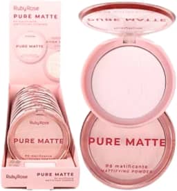 Pó Compacto Matificante Hbm402 Radiant Kiss Ruby Rose