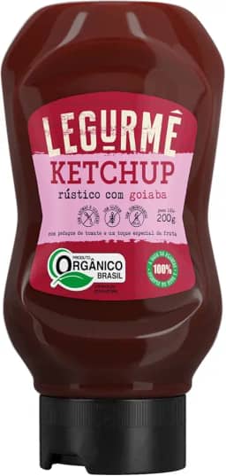 Legurmê Ketchup Orgânico Com Goiaba 200G