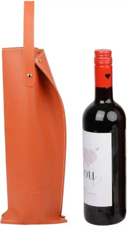 Sacos de vinho de couro, sacos de presente de vinho, bolsa protetora de vinho portátil reutilizável, garrafa única, bolsa de presente de cerveja champanhe para casamentos, reuniões, piqueniques
