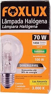 Foxlux Lâmpada Halógena Clássica 70W 127V