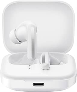 Fone de Ouvido Sem Fio Xiaomi Redmi Buds 5 com cancelamento de ruído e bateria de 40 horas (Branco)