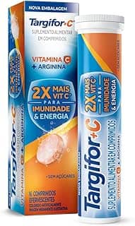 Targifor C Vitamina C e Arginina 16 comprimidos efervescentes