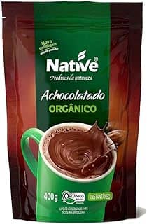 Achocolatado Orgânico, Native, Chocolate, 400g, Pacote de 1