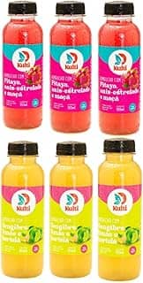 Kombucha (Pitaya, Anis-Estrelado, Maça) e (Gengibre, Limão, Hortelã) pack 6 Un. 355ml Kulti