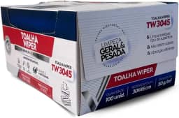 Papel Toalha Descartável Multiuso, Manicure Pedicure, Branca, 30x45cm, Suave, 100 Unidades