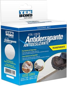 Fita antiderrapante Tekbond transparente 50mmx5m