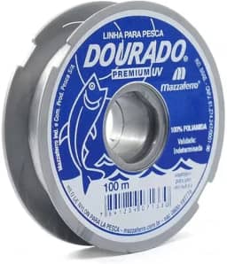 Linha para Pesca 0,30mm c/100m Dourado Mazzaferro