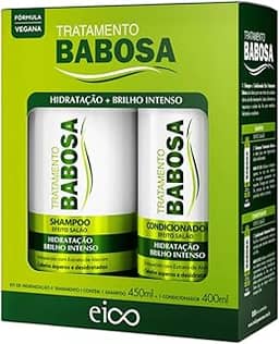 Eico Kit Tratamento Babosa Shampoo 450ml + Condicionador 400ml