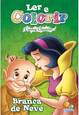 Ler e Colorir Contos Clássicos: Branca de Neve