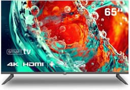 Smart TV HQ 65" 4K tela sem bordas design Slim HQS65NKHM