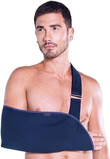 Kestal Tipoia Ortopédica Simples suporte braço ombro punho Azul, Bilateral, GG