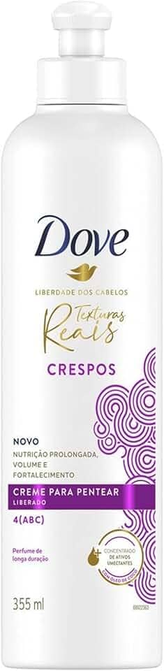 Dove Creme De Pentear Texturas Reais Crespos 355Ml