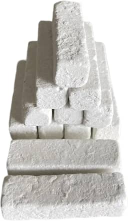 Giz Branco 1kg p/Sinuca Bilhar