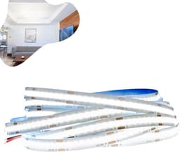 Fita Led 110v/220v Direta Cob Rolo 10m Não Usa Fonte (Branco Frio 220v)