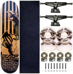 Black Sheep, Skate Completo Shape Marfim Black Sheep 8.0 Wood Sheeps