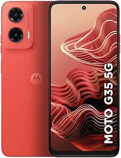 Smartphone Motorola Moto g35 5G - 256GB 12GB (4GB RAM+8GB Ram Boost) e Camera 50MP com AI NFC Tela 6.7' com Superbrilho - Coral