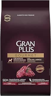 Granplus Ração Granplus Gourmet Para Cães Adultos De Médio E Grande Porte Sabor Ovelha 15Kg