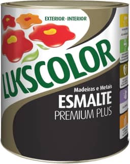 Tinta Esmalte Sintético Lukscolor Vermelho 900ml