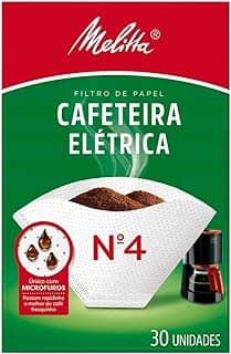 Melitta Filtro de Papel Cafeteira nº 4 - 30 Unidades