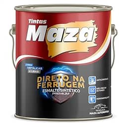 Esmalte Sintético Direto Na Ferrugem 3,6 Litros (Preto)