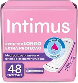 Intimus® Protetor Diário Longo Extra Proteção - 48 unidades