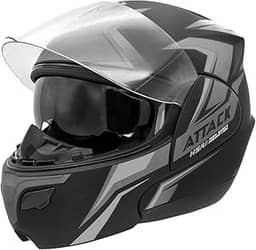 CAPACETE ESCAMOTEÁVEL PRO TORK ATTACK HSA CINZA TAM. 60
