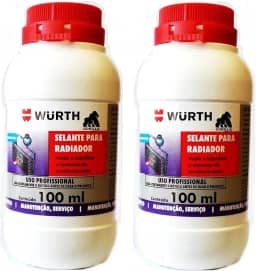 Kit 02 Selante Radiador Biodegradável Wurth - 100ml