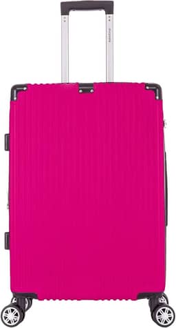 Mala de Viagem Dublin Rígida 360° Santino Preta G - AMZV204G (Pink)