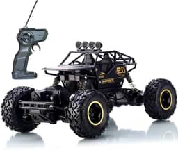 Carrinho De Controle Remoto 4x4 Monster Truck Rock Crawler 4WD Hight Speed Brush Off-Road Truggy + Bateria Extra