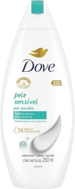 Dove Sabonete Liquido Pele Sensível 250 ml